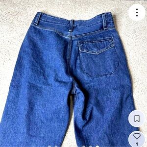 Rag and bone straight leg size 26 . Slits on side